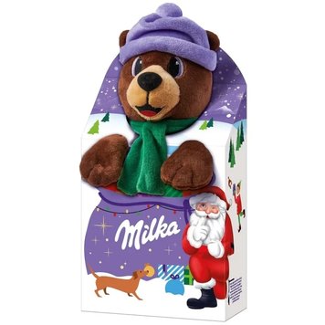 Новогодний подарок с игрушкой Milka Magic Mix Мишка 96g 4287 фото