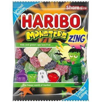 Желейки Haribo Halloween Monsters Zing 175g 4030 фото