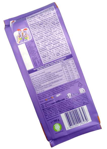 Шоколад Milka Extra Caramel Salt Almond 190г 9680 фото