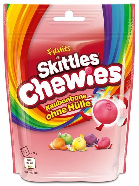 Драже Skittles Chewies 176g 0837 фото