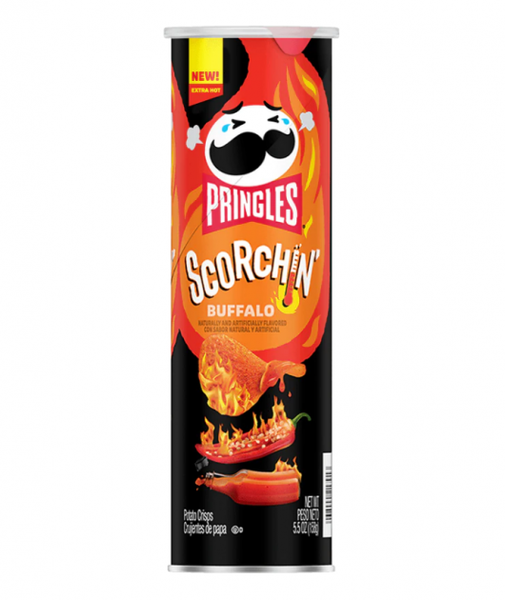 Чипси Pringles Scorchin Buffalo 158 g (Прим'ята упаковка) 4613 фото