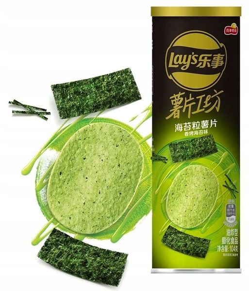 Чипсы Lay's Stax Seaweed c нори 104g 2999 фото