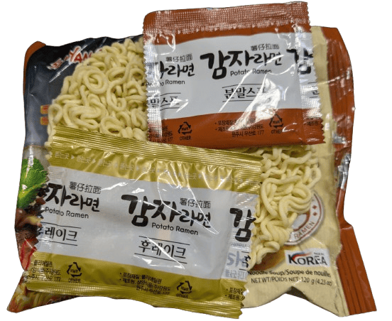 Локшина швидкого приготування Samyang Buldak Potato Ramen 120г 9186 фото