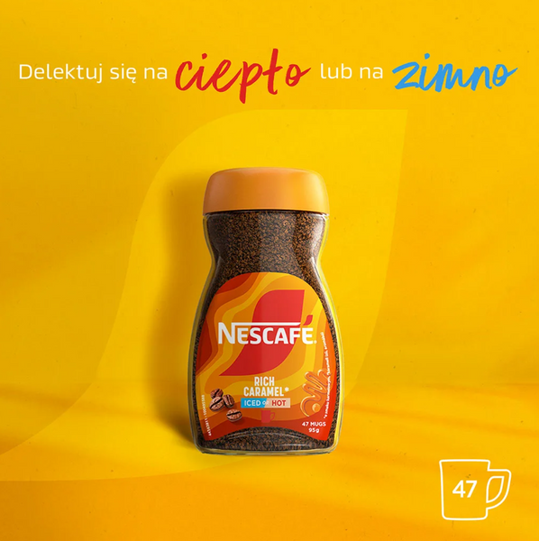 Растворимый кофе Nescafe Rich Caramel 95г 7602 фото