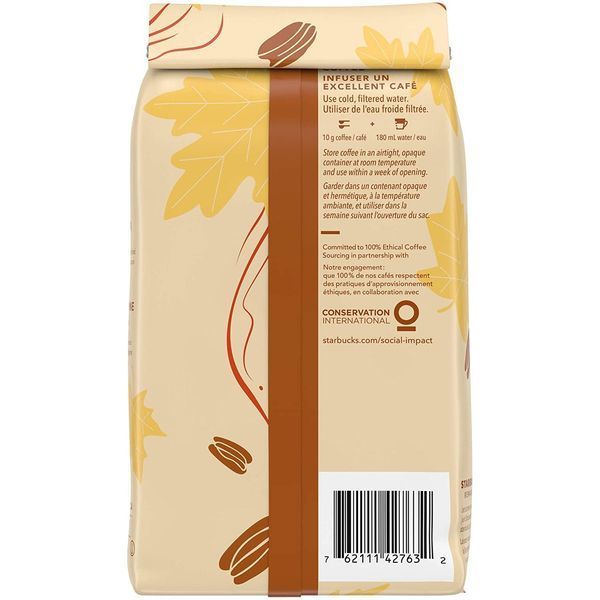 Молотый кофе Starbucks Maple Pecan - 100% Arabica 311g 1264 фото
