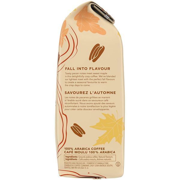 Молотый кофе Starbucks Maple Pecan - 100% Arabica 311g 1264 фото