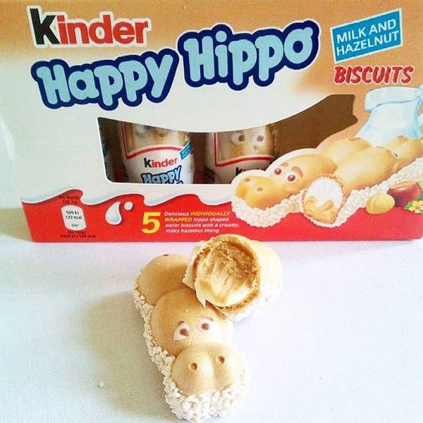 Батончики Kinder Happy Hippo Hazelnut 0749 фото