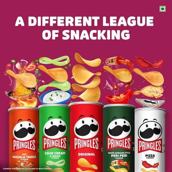Чипсы Pringles Tangy Tomato Twist 102г 8836 фото