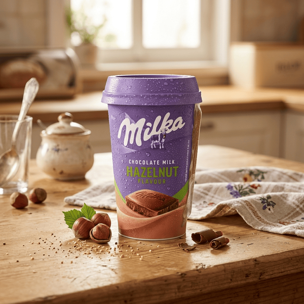 Молочний коктейль Milka Hazelnut Chocolate Milk 220мл 11217 фото