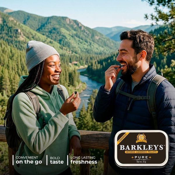 Драже Barkleys Intense Liquorice Pellets Pure 16г 11167 фото