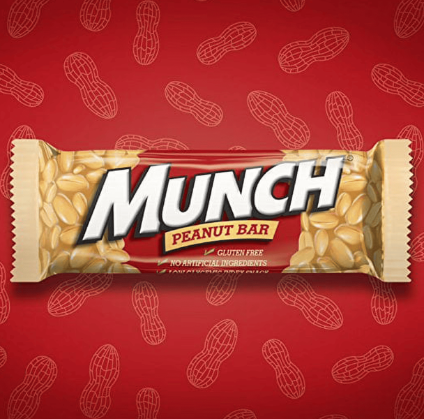 Батончик Munch Peanut Candy Bar 40.3г 10968 фото