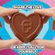 Шоколадна цукерка MrBeast Feastables Caramel Heart 35г 11018 фото 3