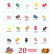 Жевательные конфеты Jelly Belly Classic 20 Flavors 99г 9973 фото 5