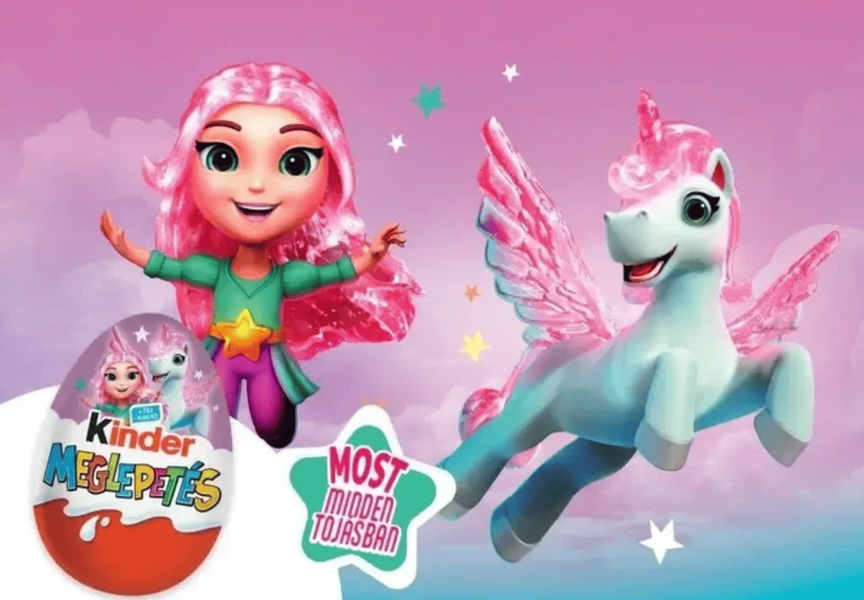 Шоколадне яйце Kinder Surprise Princess & Unicorn 20г 10022 фото