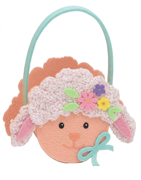 Великодній кошик Felt Mini Easter Bag Овечка 1шт 10618 фото