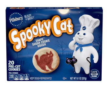Тесто для печенья Pillsbury Spooky Cat Shape 257г 9438 фото