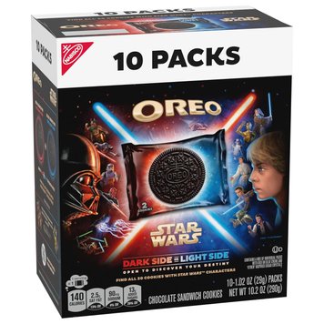 Печенье OREO STAR WARS Cookies Special Edition 10 упаковок 290г 7114 фото