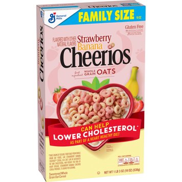 Сухой завтрак Cheerios Strawberry Banana 538g 2796 фото