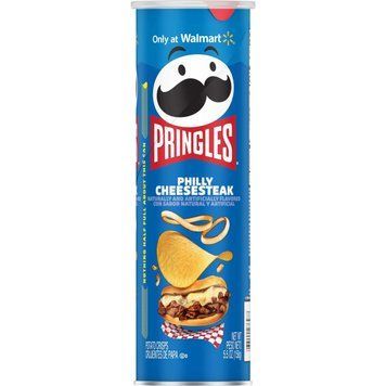 Чипсы Pringles Philly Cheesesteak 158g (Примятая упаковка) 4563 фото