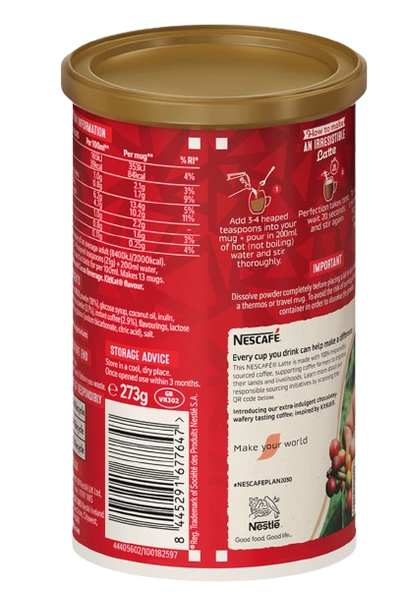 Растворимый кофе Nescafe KitKat Latte Coffee Tub 273г 8719 фото