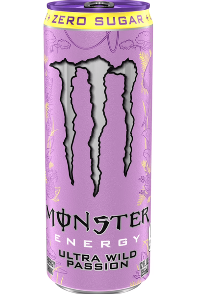 Блок энергетиков Monster Energy Ultra Wild Passion Zero Sugar Energy Drink 4шт х 355мл 11440 фото