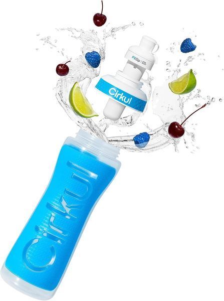 Стартовый набор голубая бутылка Cirkul и картридж FitSip Mixed Berry 650мл 11683 фото