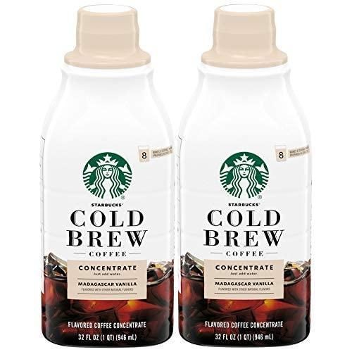 Холодный кофе Starbucks Madagascar Vanilla Flavored Multi-Serve Concentrate, 946 мл 6576 фото
