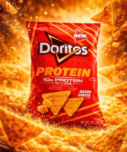 Чіпси Doritos Protein Nacho Cheese Tortilla Chips 198.4г 11119 фото