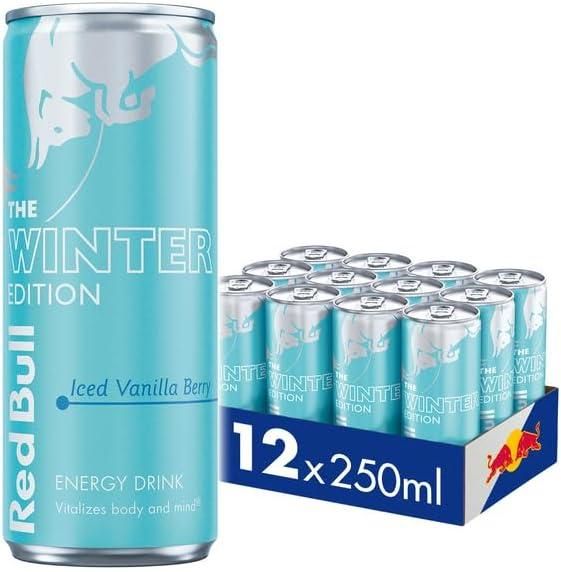 Енергетик Red Bull Winter Iced Vanilla Berry Edition 250 мл 7424 фото