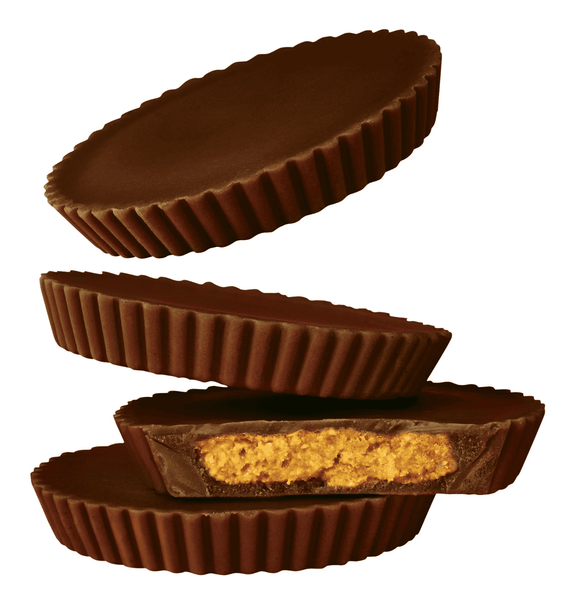 Шоколадная конфета Reese's Thins Dark Chocolate Peanut Butter Cups Candy 1шт 10517 фото