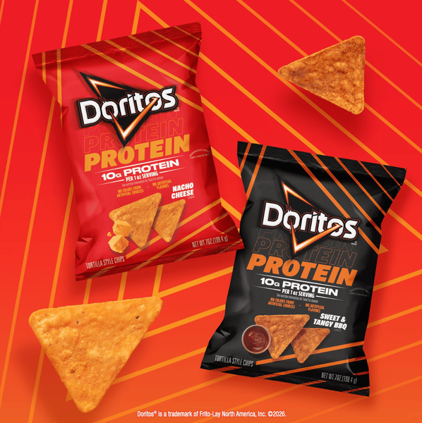 Чіпси Doritos Protein Nacho Cheese Tortilla Chips 198.4г 11119 фото