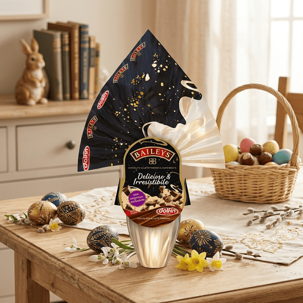 Шоколадное яйцо Baileys Delizioso Irresistibile Milk Chocolate Egg 220г 10817 фото