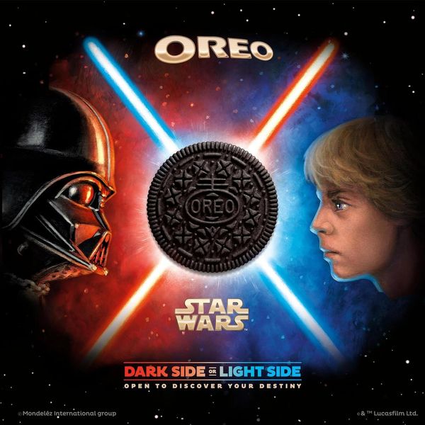 Печиво OREO STAR WARS Cookies Special Edition 10 упаковок 290г 7114 фото