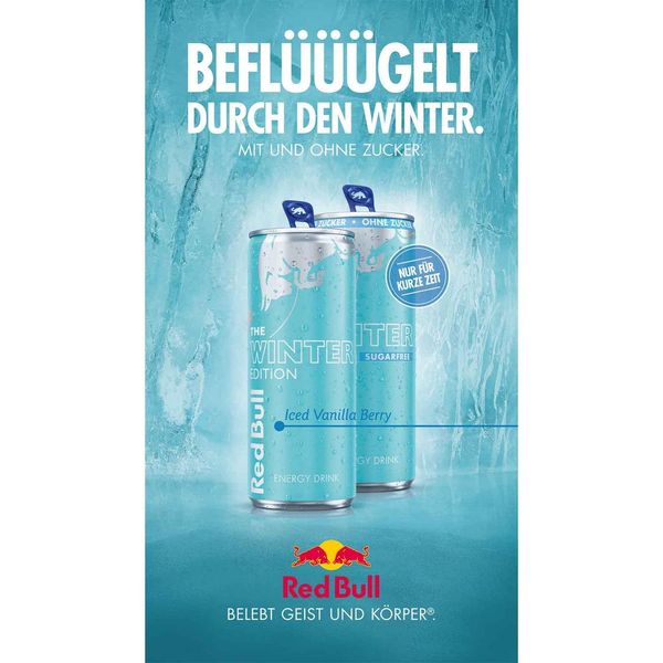 Энергетик Red Bull Winter Iced Vanilla Berry Edition 250 мл 7424 фото