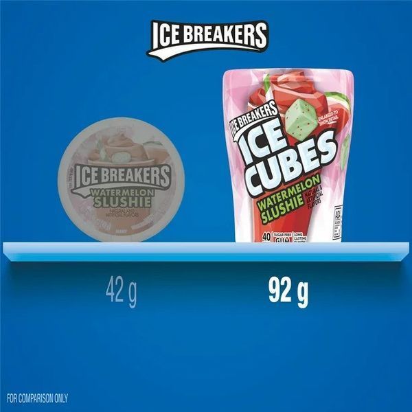 Жвачка Ice Breakers Ice Cubes Watermelon Slushie 92 g 5074 фото
