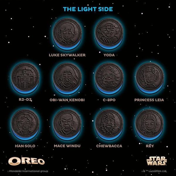 Печенье OREO STAR WARS Cookies Special Edition 10 упаковок 290г 7114 фото