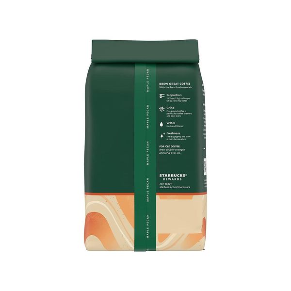 Молотый кофе Starbucks Maple Pecan - 100% Arabica 481g 4075 фото