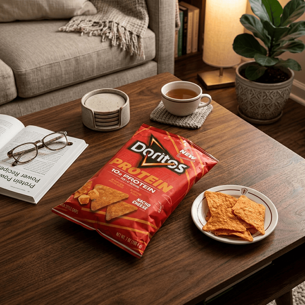 Чіпси Doritos Protein Nacho Cheese Tortilla Chips 198.4г 11119 фото