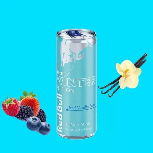 Энергетик Red Bull Winter Iced Vanilla Berry Edition 250 мл 7424 фото