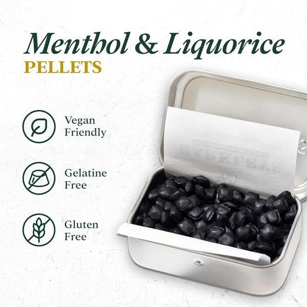 Драже Barkleys Intense Liquorice Pellets Menthol 16г 11168 фото