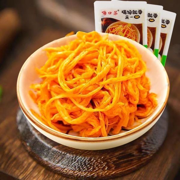 Китайские снеки Instant Meal Messe Gold Chiln Enoki грибы эноки в красном масле с кумином 25г 8669 фото