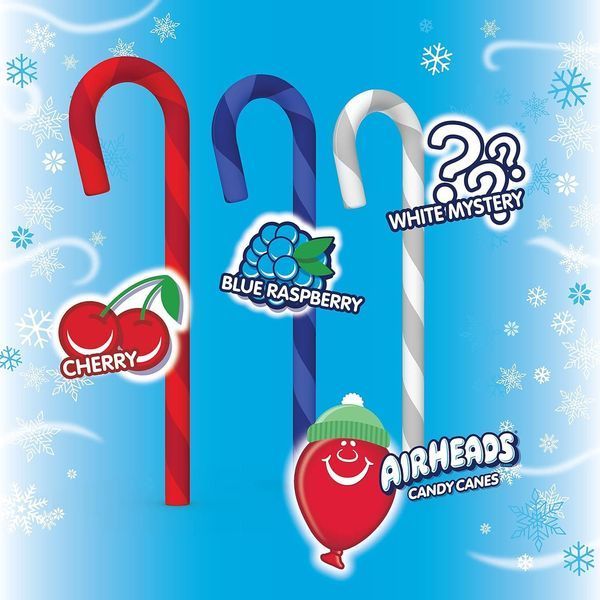 Леденцы-трости Airheads Candy Canes 150г 9727 фото