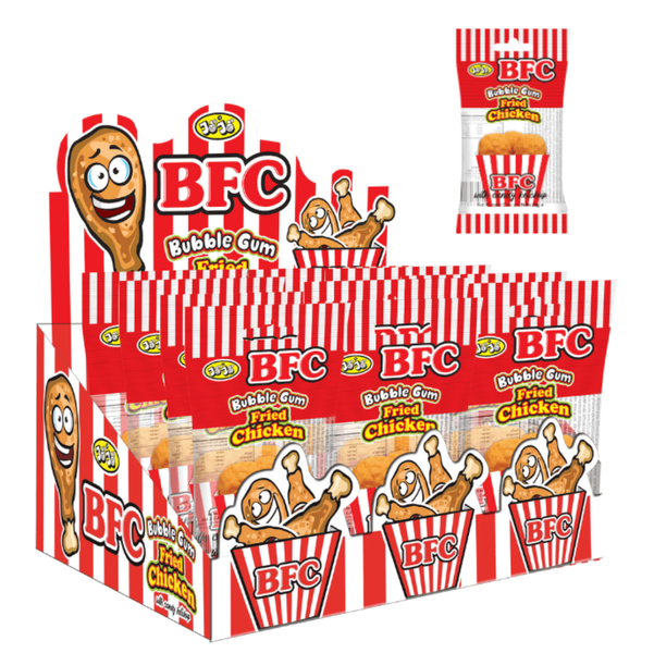 Жевательная резинка American Continental BFC Bubblegum Fried Chicken with Candy Ketchup 21г 11539 фото