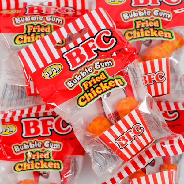 Жевательная резинка American Continental BFC Bubblegum Fried Chicken with Candy Ketchup 21г 11539 фото