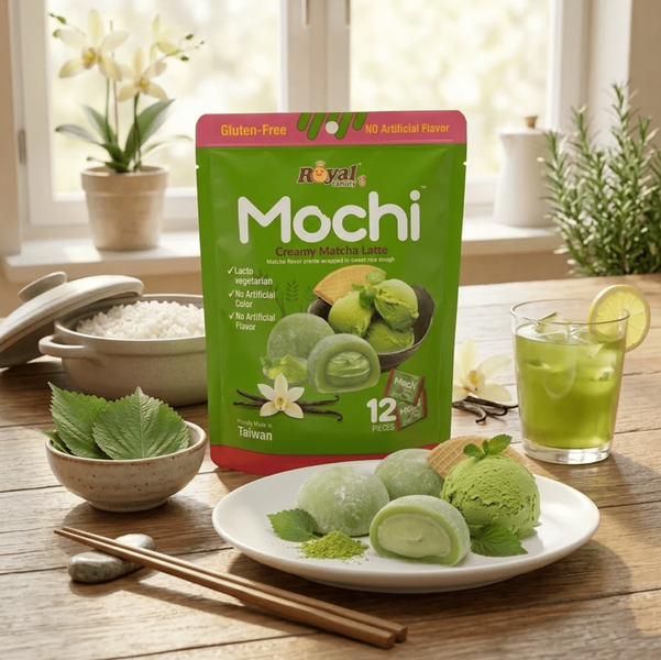 Моті Royal Family Mochi Creamy Matcha Latte 12шт 180г 10870 фото