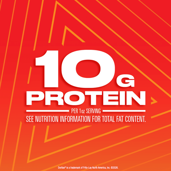 Чіпси Doritos Protein Nacho Cheese Tortilla Chips 198.4г 11119 фото