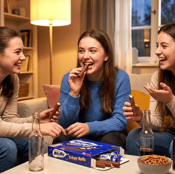 Вафельні трубочки Milky Way Crispy Rolls 5шт х 22.5г 11732 фото