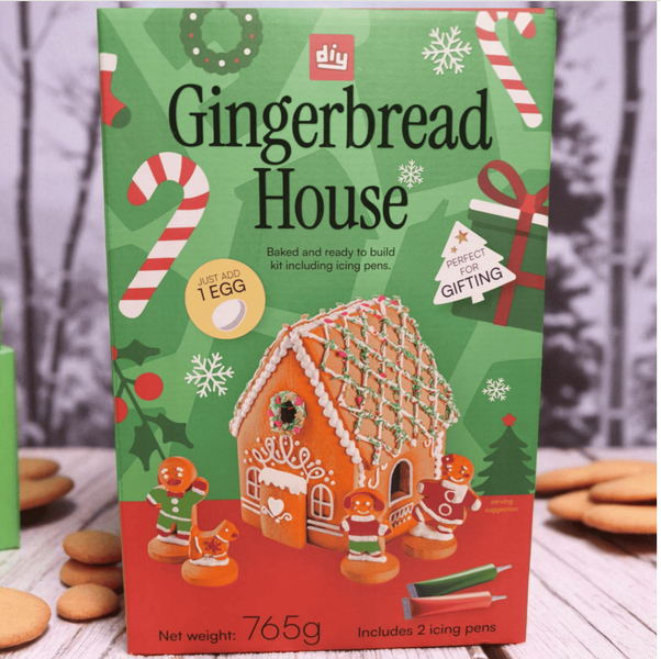 Пряничный домик DIY Gingerbread House Decorating Kit 765г 9874 фото