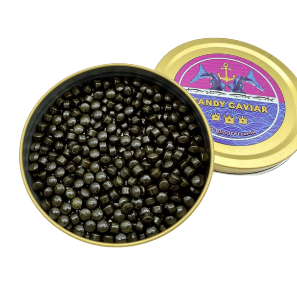 Цукерки Candy Caviar Black Raspberry Tin 42г 11490 фото