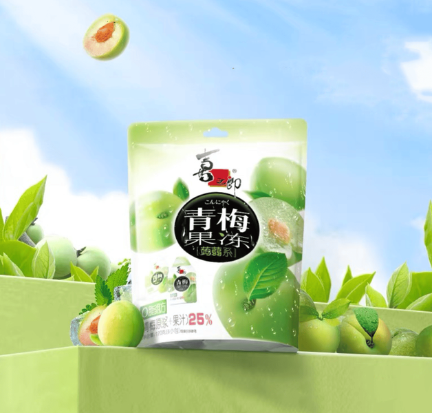 Конжак желе Strongfood Green Plum Konjac Jelly 120г 11069 фото